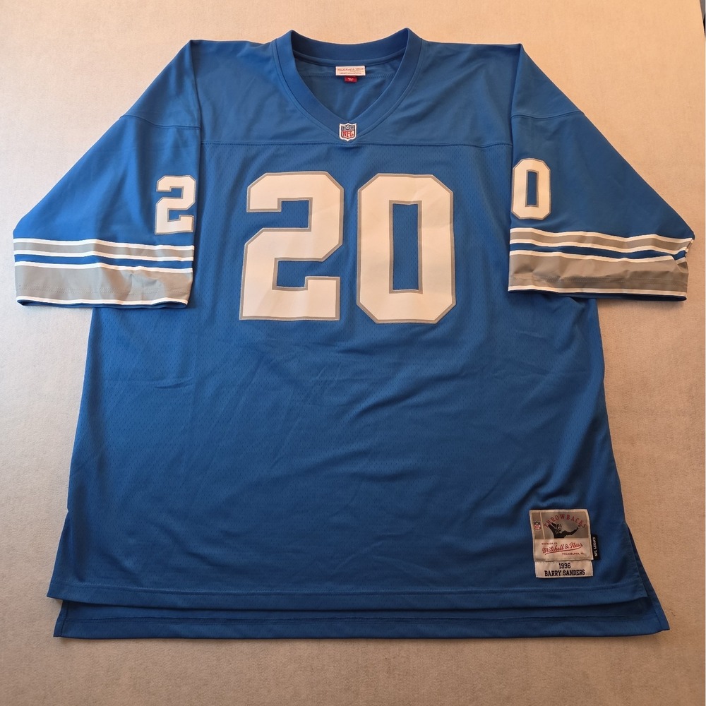 Detroit Lions Barry Sanders Mitchell & Ness 1996 Legacy Replica Jersey Men's 4X
